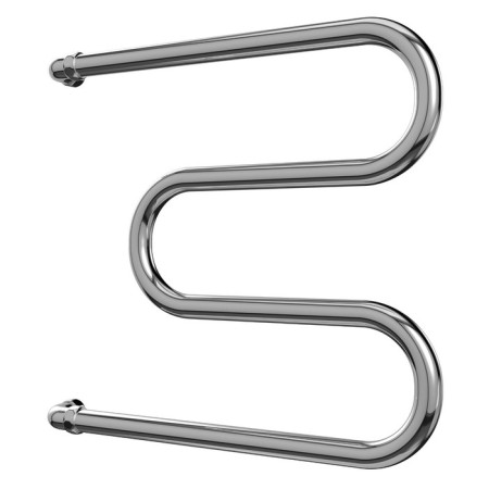 Water towel Terminus Aisi 32x2, Economy, M-shaped, 500x700 mm, chrome