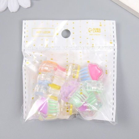 Busina Plastic "Summer breeze Kexik" Gloss Mix 2.2x1.7x0.9 cm-3