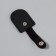 Case for storing manicure tools, on a button, 6.8 × 3.8 cm, black color