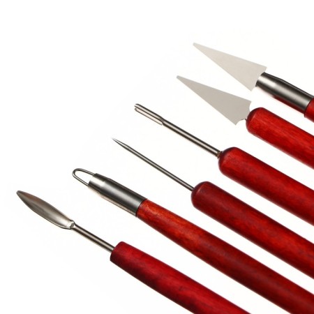Set of sculpting tools, 6 pieces-1