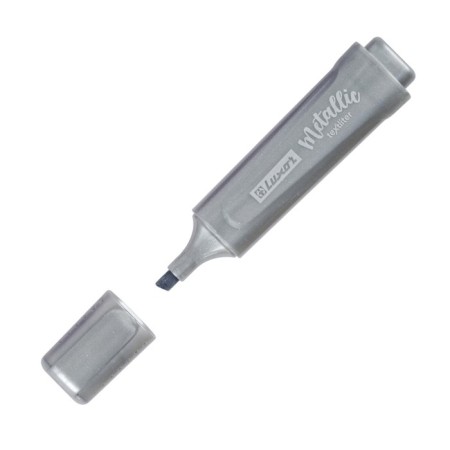 Luxor Textliter Metallic Text Meter Silver, 1-5mm