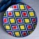 Set of Tea Rishtan Ceramics "Atlas No. 1", 9 items (kettle 1l, Piala 0.3l), mix