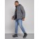 Male Winter jacket, size 58, dark gray color