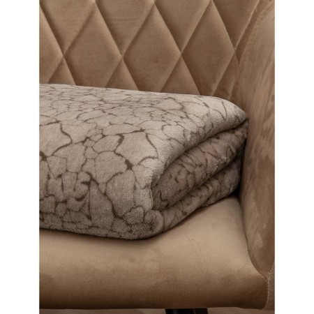 Texrepublic blanket, size 140x200 cm, beige color-3
