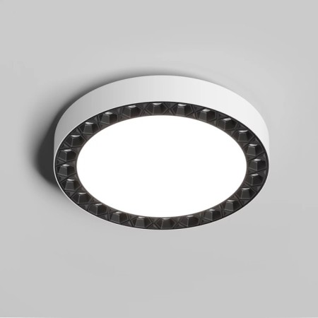 DK2841-WB Dual Lumina Light with D217MM 220V 18+18W 4000K IP20 White/Black Alumin-1