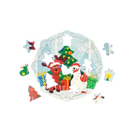 Puzzle "New Year's mood"-1