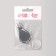 Kusachki - Miceps are manicure, on a keychain, with a file, with an opener, 6.5 cm, silver color
