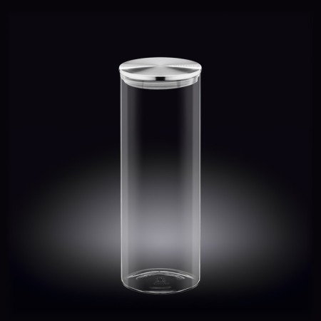 Bank with a metal cover Wilmax England, 1.8 l