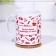 Sublimation mug "The kindest nurse!", With application