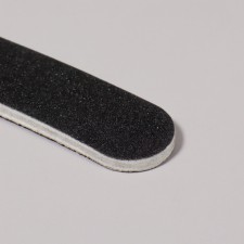 File - emery, abrasiveness 100/180, 18 cm, black color
