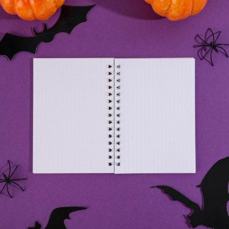 Notepad A6, 40 liters on the crest, with Boss Witch stickers-1