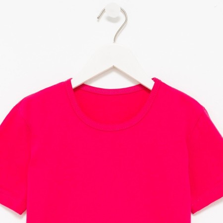 T -shirt for girls, raspberry color, height 152 cm-4