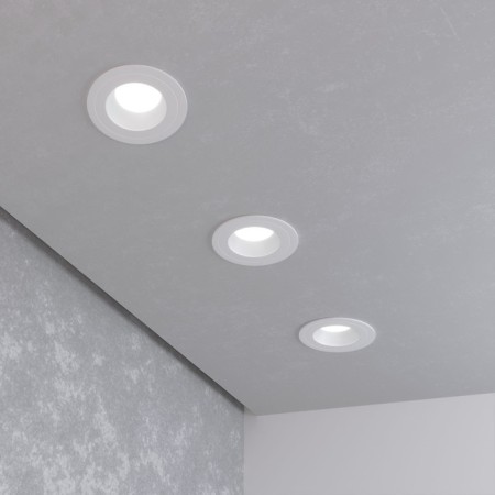 Lumina -Intocular Elektrostandard, Flood, 92x92x44 mm, GU10, white color, silver-1