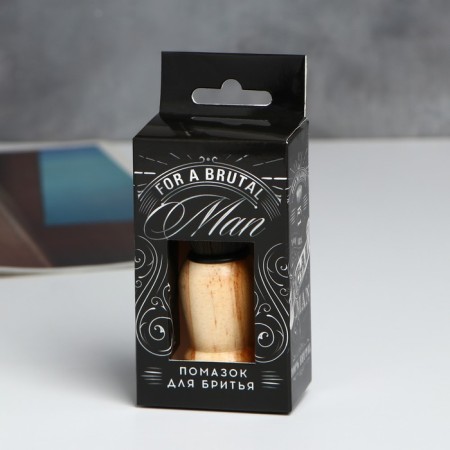 Shaving lipstick "real man", 9 x 3 cm-1