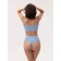 Female top on thin straps in the rubber Mirey Top V-Cutout Spala Stretta, size 46-48, color forget-me-down