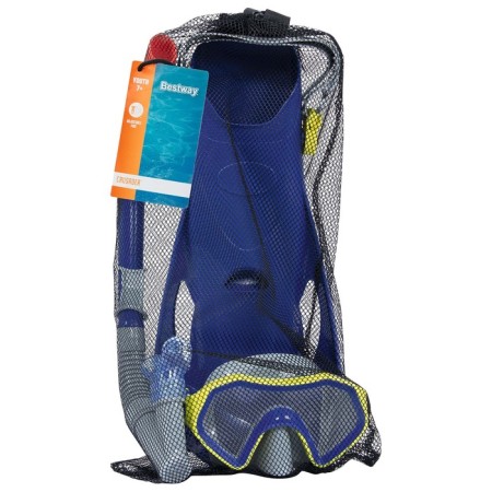 Set for swimming Crusader Snorkel Set (mask, tube, flippers) from 7 years, MIKS color 25046-4