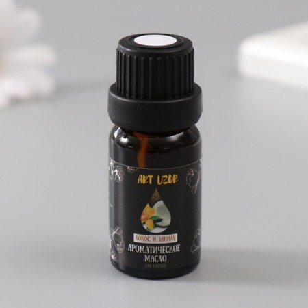 Aromatic oil for candles "Cos and vanilla" 10 ml 2.5x2.5x6.3 cm