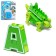 Dino-Bukva robot, transforms into a dinosaur, mix