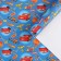 Glossy packaging paper, cars, 70x100 cm