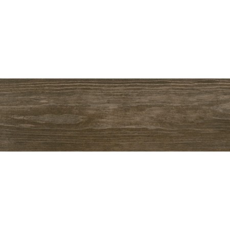 Finwood porcelain tile dark brown relief 18.5x59.8 (in packaging 1.216 m2)