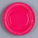 Disposable paper plate "fuchsia", plain, 18 cm