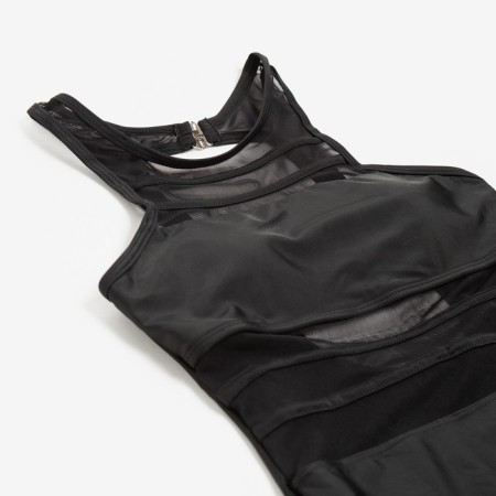 Swimsuit female adhesive minku color black, size 42-9