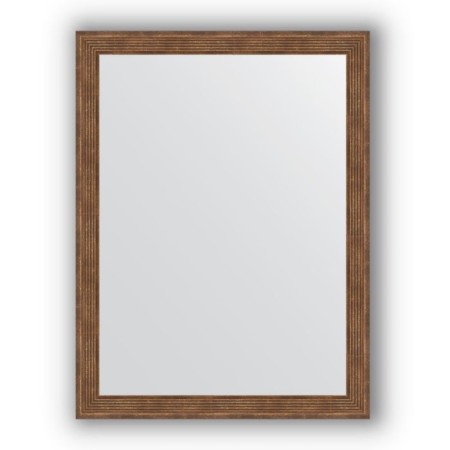 Mirror in the baguette frame - dry reed 51 mm, 63 x 83 cm, evoForm