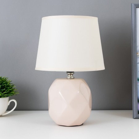 Table lamp 08946/1 E14 40W Beige 17x17x28 cm Risalux
