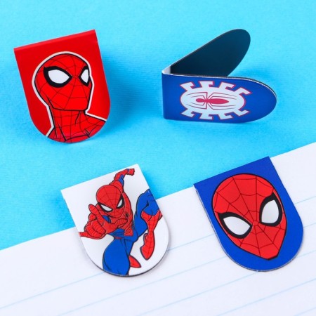 A postcard with magnetic bookmarks "Real hero!", Spider-Man, 8 pcs.-2