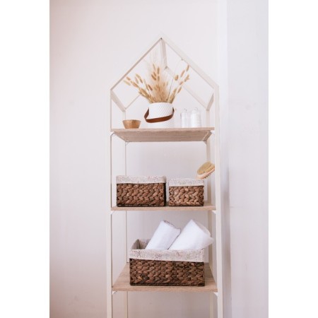 Set of storage baskets, manual weaving, 4 pcs: 19 × 15 × 14.5 - 40 × 30 × 19 cm-12