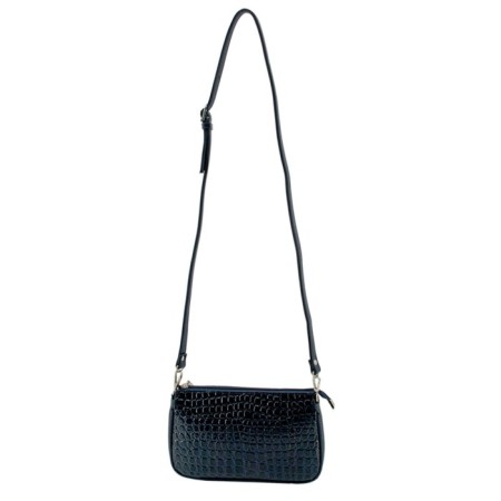 Cross-Bodi bag, lightning department, blue color 16x25x3cm-2