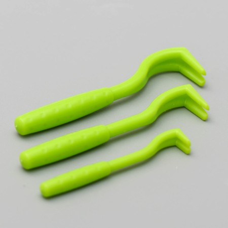 A set of ticks for ticks, 3 sizes, green-2