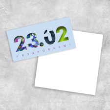 Card of the euro 