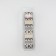 Belt belt, 38 mm, 3 ± 0.1 m, sand-blue color
