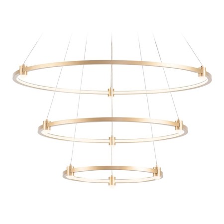 LED LED suspended Ambrella Light, Linetech, FL5516, LED, 90 W, 7200LUM, 3000-6400K, Color Gold