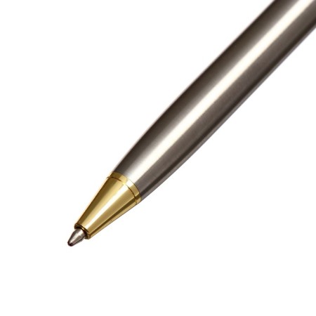 Handle Gift Ballic Calligrata New, in the leatherette case, rotary, silver hull with gold-3