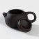 A set for the tea ceremony Ceramic “Clay”, 11 objects: 8 PIAL 50 ml, kettle, milkman, mortar, brown color
