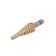 Drill step tundra pro, HSS, tin, spiral profile, hexagon. Saar, 4-12 mm