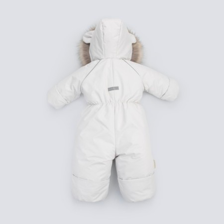 Combineson Children's Winter Kinderlitto "Lapland-1", height 62-68 cm, ivory color-3