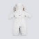 Combineson Children's Winter Kinderlitto "Lapland-1", height 62-68 cm, ivory color