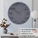 Watching clock, interior "classics", silent, d-34.5 cm, aa