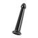 Unrealistic phallimitator Jelly Dildo L Toyfa Basic, TPE, Black Color, 20 cm
