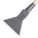 Ice ax, width 15 cm, with wooden cuttings, B-3, color mix