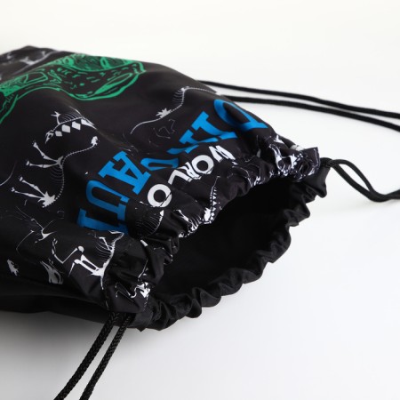 Back for shoes on the lace, black/green color-2
