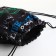 Back for shoes on the lace, black/green color