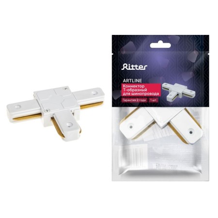 Connector Track-th for the connecting t-shaped t-shaped hard artline plastic/copper Bel 59747 0