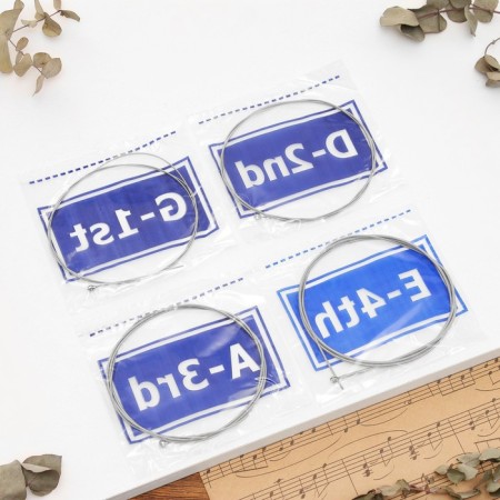 Strings for BAS GITARA Orphee BW730, 045-100, for 4 string guitar-3