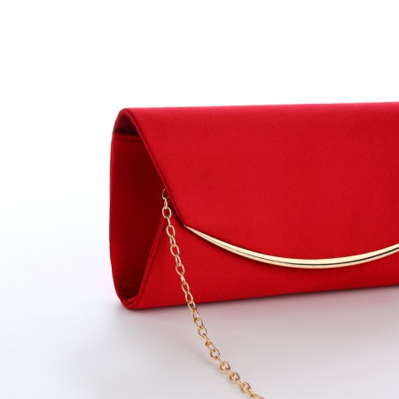 Female bag on a magnet, red color-4
