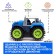 The “Farmer” Tractor-Perevysh Tractor works on batteries, blue color