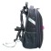 School backpack 38 x 30 x 16 cm, ergonomic back, stavia "anime with a toy, gray
